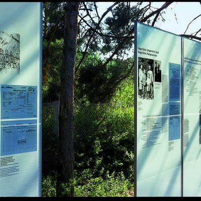 Dokumentationsstätte KZ-Außenlager Lieberose 1943-1945, Jamlitz Kiefernweg.