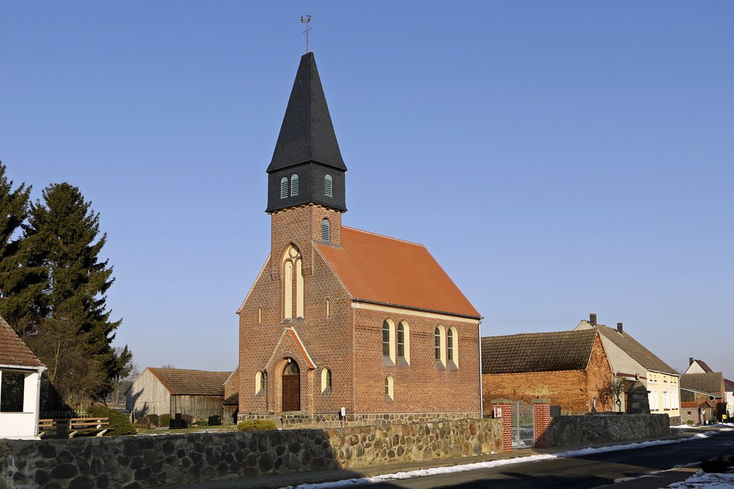 Kirchturm Lühnsdorf, Foto: Manfred Kahl