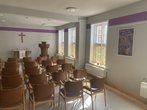 Im Gemeindehaus Lenzen gibt es einen Gemeinderaum, der auch als Winterkirche genutzt wird.
