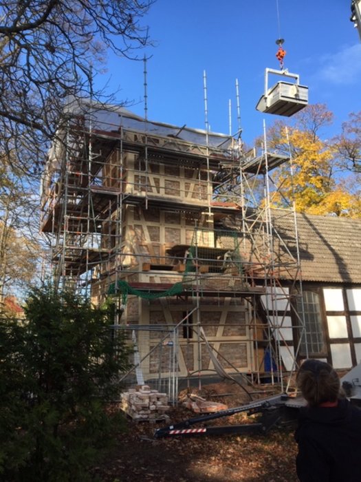 Baustelle, Foto: Nabu-Kirche