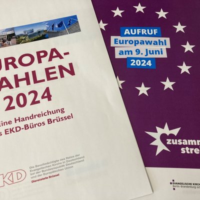 Handreichung EKD-Büro Brüssel über dem Aufruf der EKBO zur Europawahl