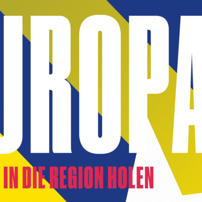 Zu sehen ist ein Auschnitt Einladungsflyers zum Europatag 2024 in der Uckermark am  3. August 2024. Darauf steht: "Europa. Europa in die Region holen".