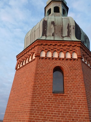 Sanierter Turm des Stadtkloster Segen in Berlin, Bildquelle: Stadtkloster Segen 
